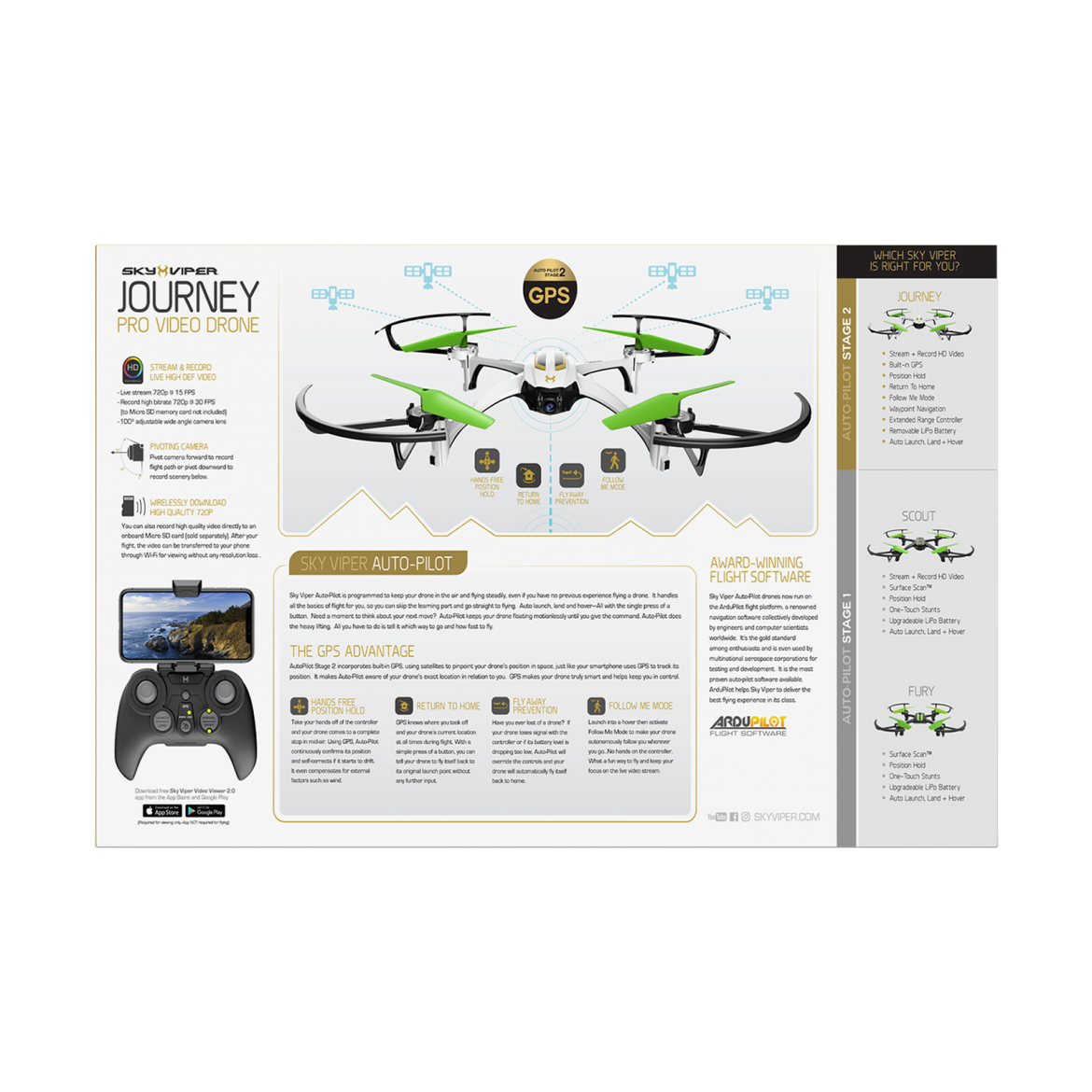 Sky Viper GPS Journey